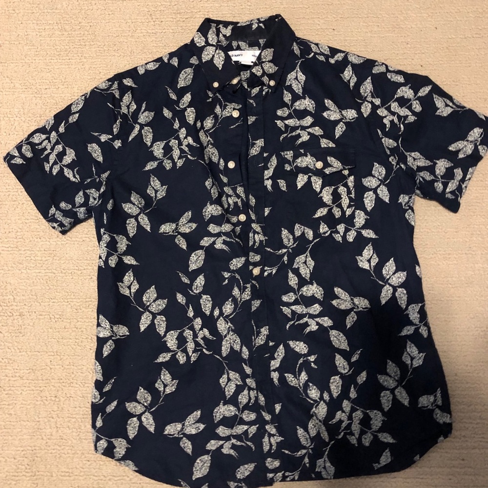 Men’s Old Navy Floral Button Up